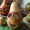 This shows Moby the gourd before I make his top hat. 